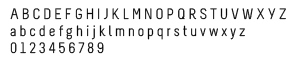 Melbourne font - Logo