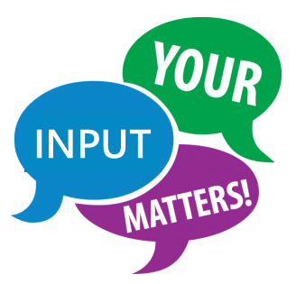 Your input matters