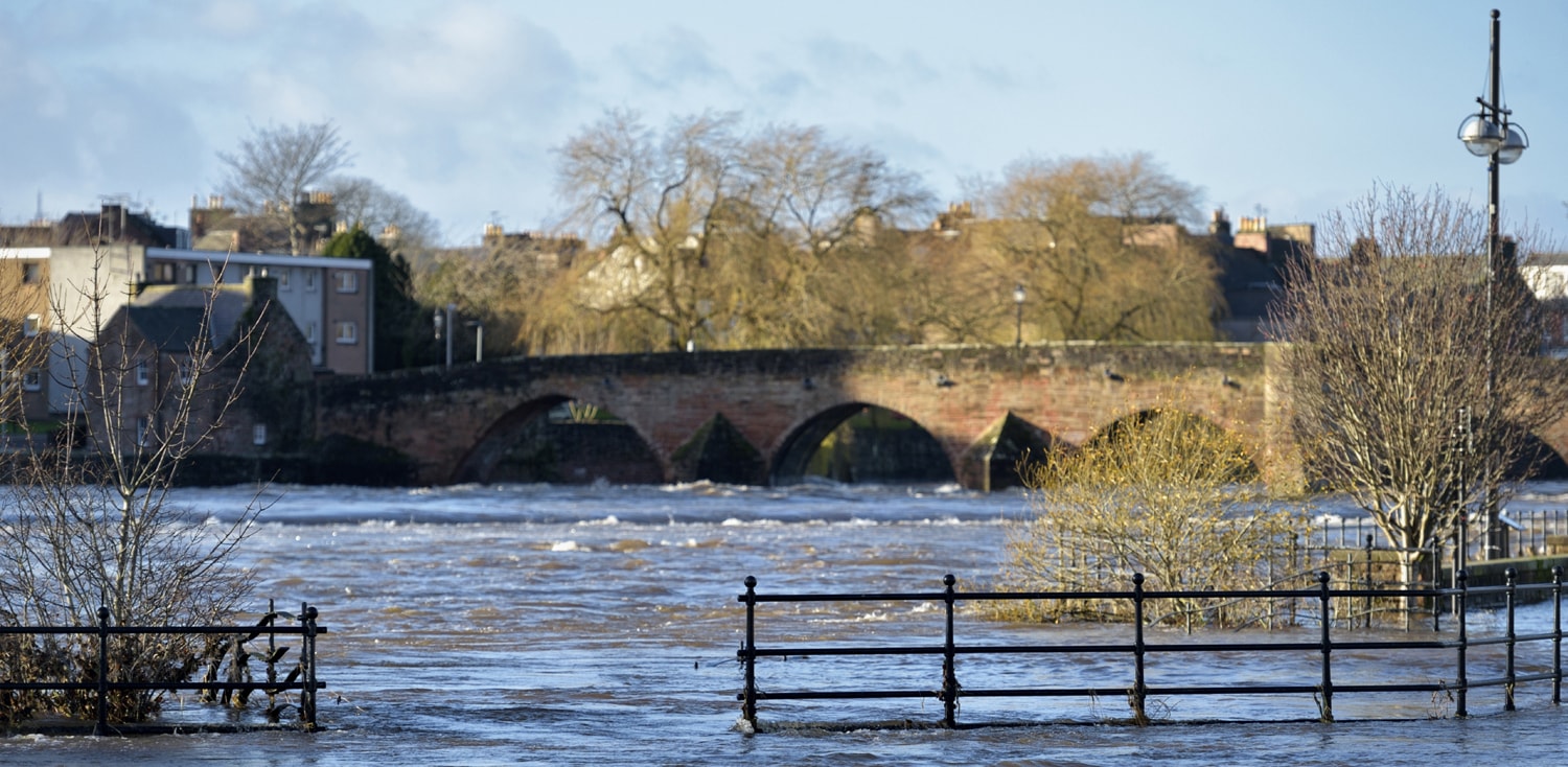 Flooding in Dumfries