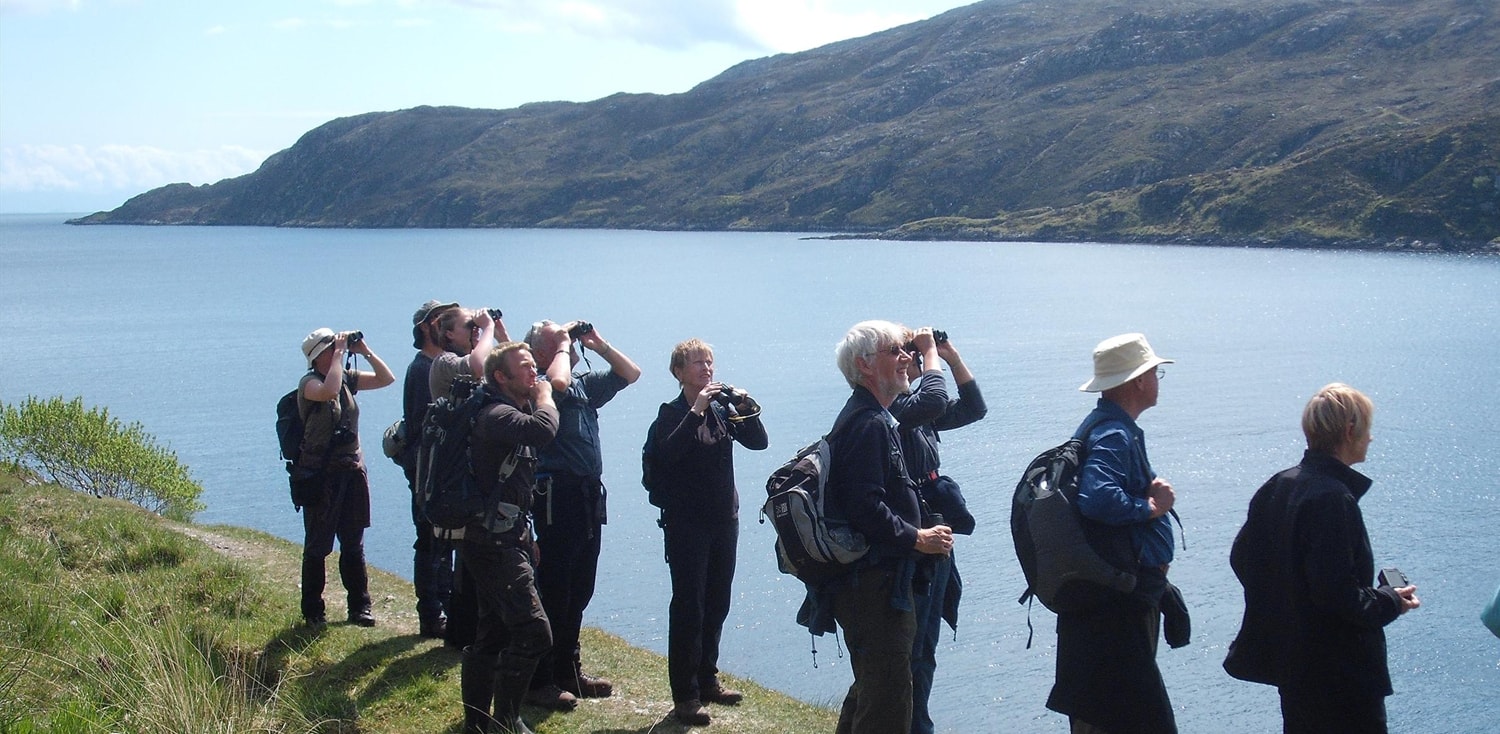 Guided walk at Rhenigidale