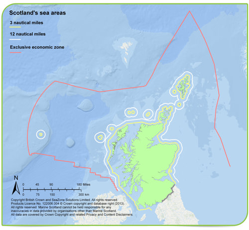 Scotland's seas areas