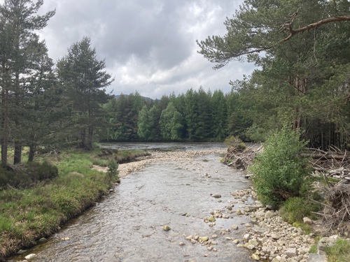 Restored Garbh Alt tributary