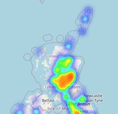 Cyano Heat Map